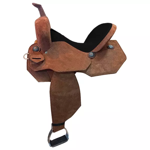 SELA OFICIAL PROTEC HORSE NEOPRENE WHISKY - SIMPLES/ASSENTO PRETO/ABA RECORTADA