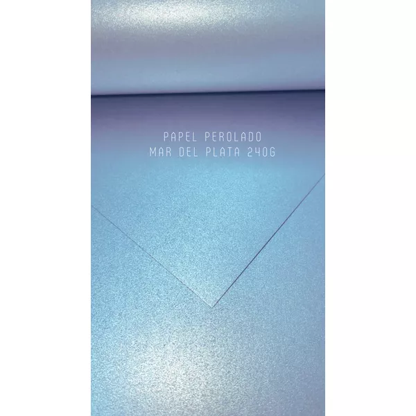 Papel Perolado Mar del Plata 