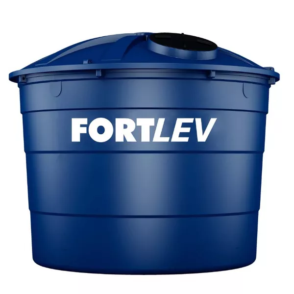 CAIXA D'AGUA COM TAMPA 7.500 LTS 2020025 FORTLEV