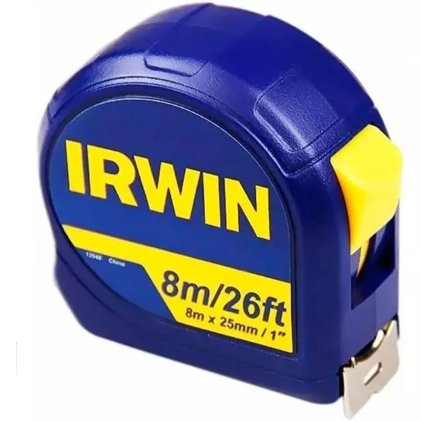 TRENA DE AÇO STANDARD 25MM 8 METROS IW13948 IRWIN