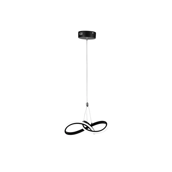PENDENTE LED DUBAI 15W 3000K BIVOLT PRETO 15050996 TASCHIBRA