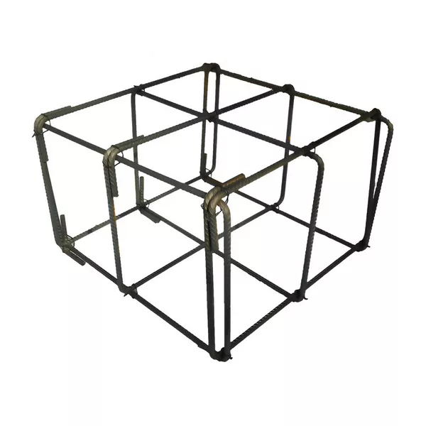 GAIOLA DE FERRO (3/8) 10MM 50X50 GERDAU AÇO FORTE