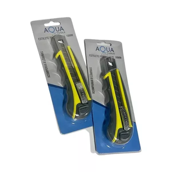 ESTILETE PROFISSIONAL 7" EP-18 18MM 12380 AQUATOOLS