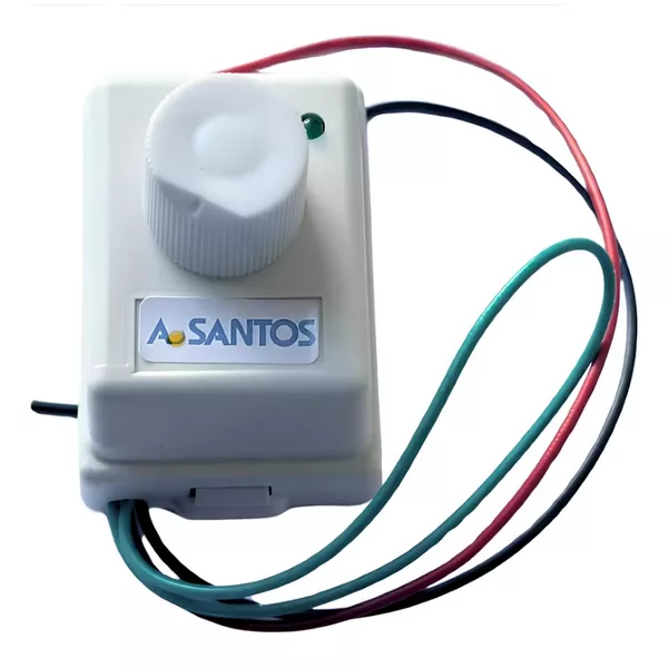 CONTROLADOR VELOCIDADE VENTILADOR 300W BIVOLT BRANCO 2058 A.SANTOS