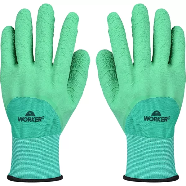 LUVA LÁTEX POLIESTER WK11 TAM. 9"G 931357 WORKER
