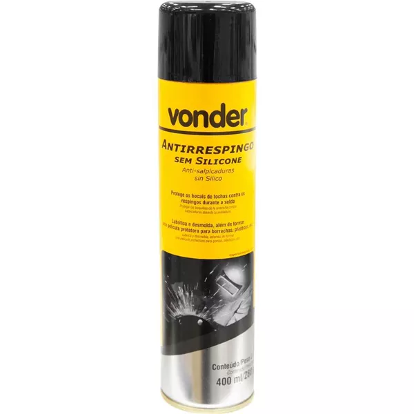 SPRAY ANTIRRESPINGO SEM SILICONE 280GR 7430028400 VONDER