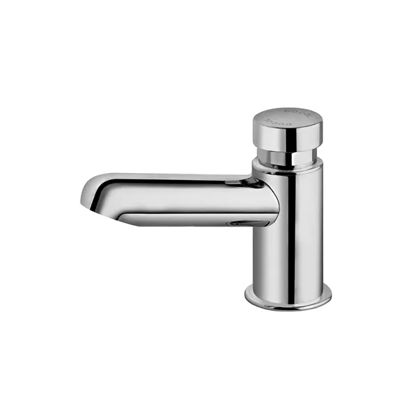 TORNEIRA LAVATÓRIO BANCADA PRESSMATIC ALFA CHROME 00446106 DOCOL