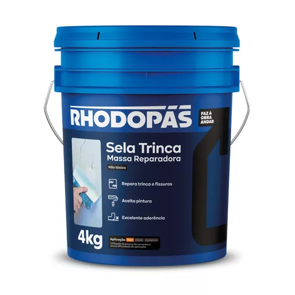 SELA TRINCA MASSA REPARADORA 4 KG 00669 RHODOPÁS