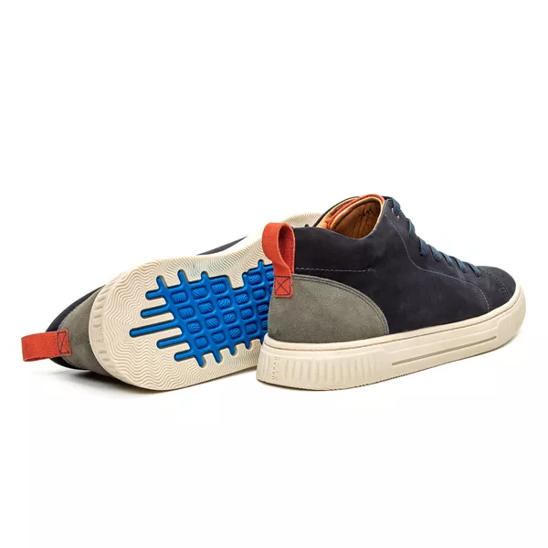 Tênis Calais Marinho | Rambourg | Sapatos em Couro