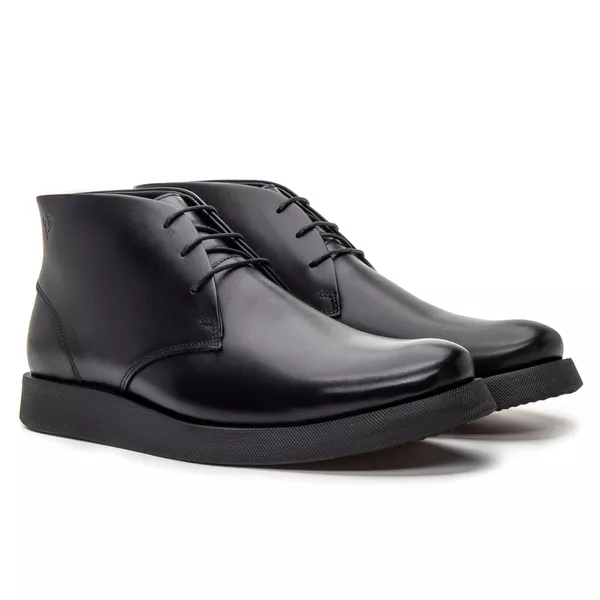 Bota Masculina Ankle Boot Cheville Preto