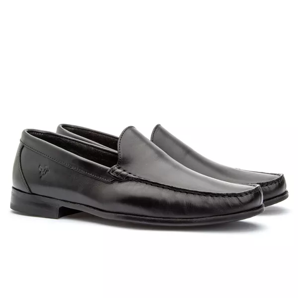 Sapato Masculino Mocassim Em Couro Absolut Preto