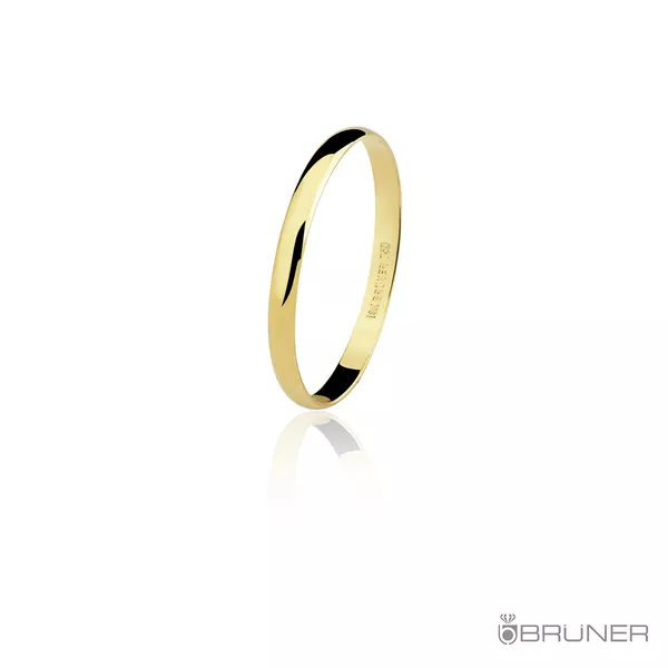 Alianças Lisas em Ouro 18k 750 2.80g 2.8mmPreço Baixo