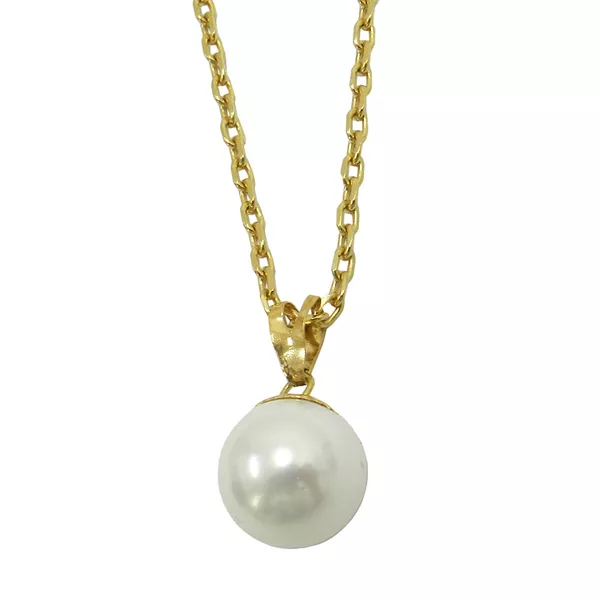 Pingente de Pérola em Ouro 18k 750 com 10.0mm 