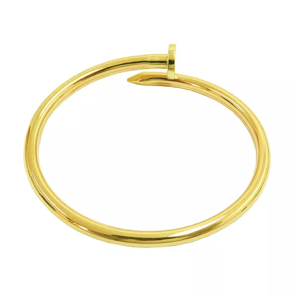 Bracelete em Ouro Prego Grosso com 4.0mm e 11,7g