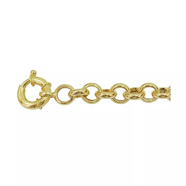 Pulseira em ouro Feminina Elo Português 7.7g 7.0mm