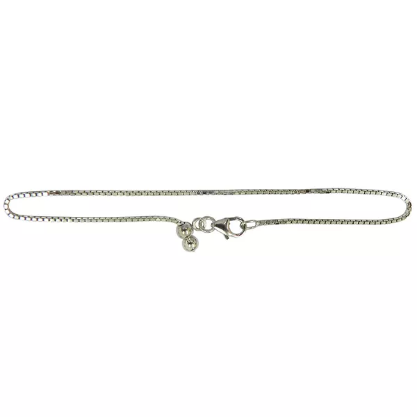 Pulseira em Ouro Branco 18k Veneziana 4.0mm 2.6g