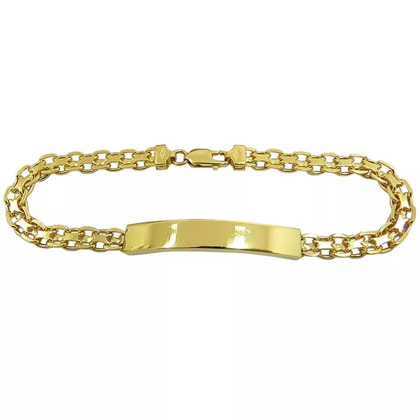 Pulseira Italiana Masculina em Ouro 18k