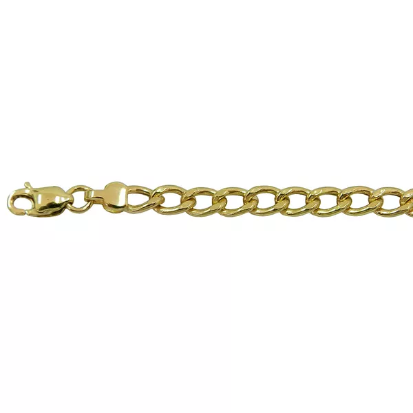 Pulseira de Ouro 18K Masculina Grumet 2,0g 3.0mm
