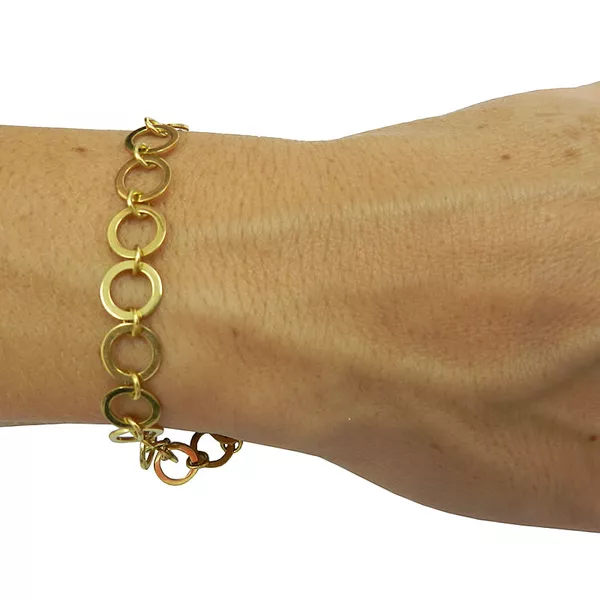 Pulseira de Ouro 18K Modelo Vivara