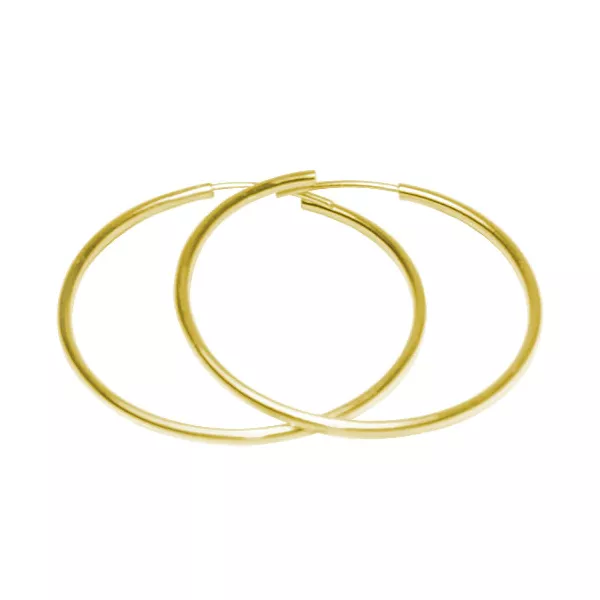 Argola Feminina Africana em Ouro