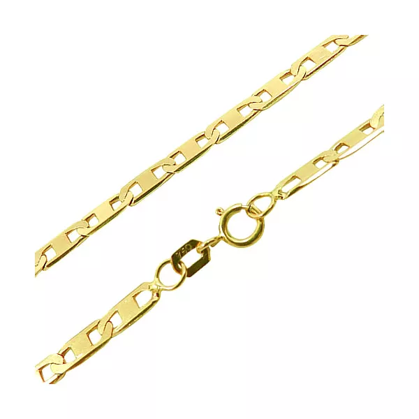 Corrente de Ouro Piastrine Feminina 1,9mm