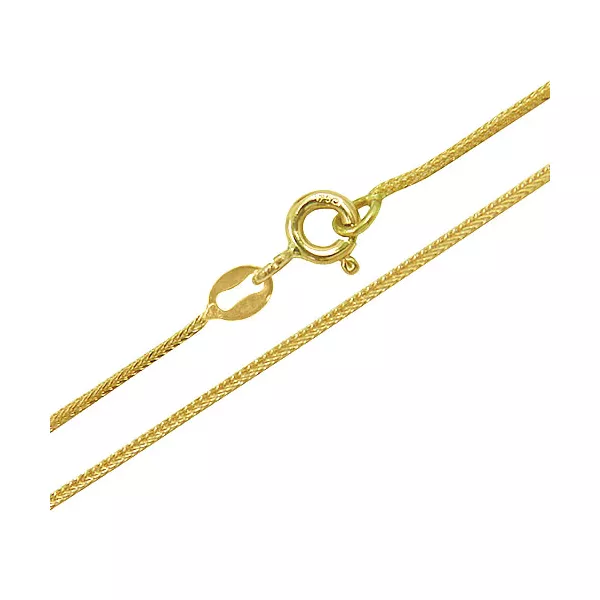 Corrente em Ouro 18 Rabo de raposa com 60cm 2.1mm