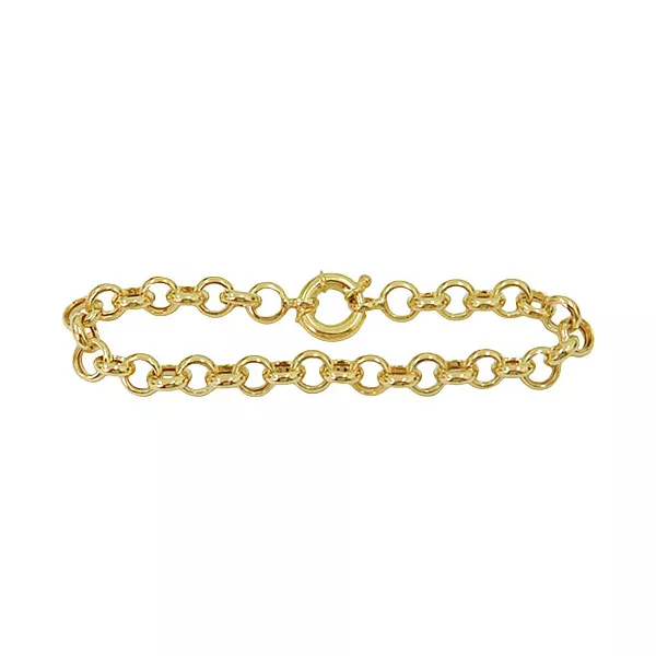 Pulseira Elos Português em Ouro 18K 4.8g 19cm