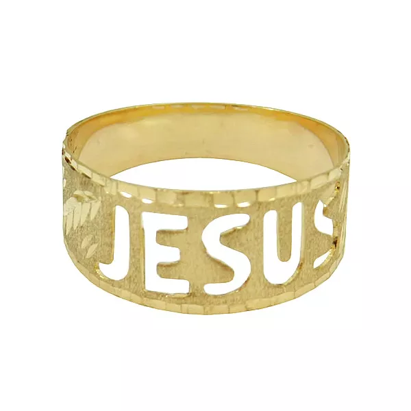 Anel em Ouro 18K Jesus