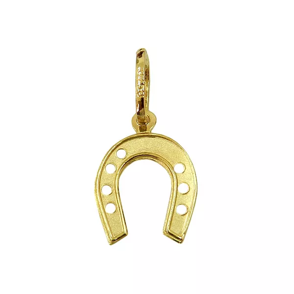 Pingente de Ouro Feminino Ferradura