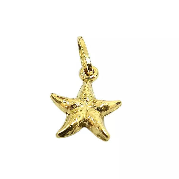 Pingente de ouro Estrela do Mar