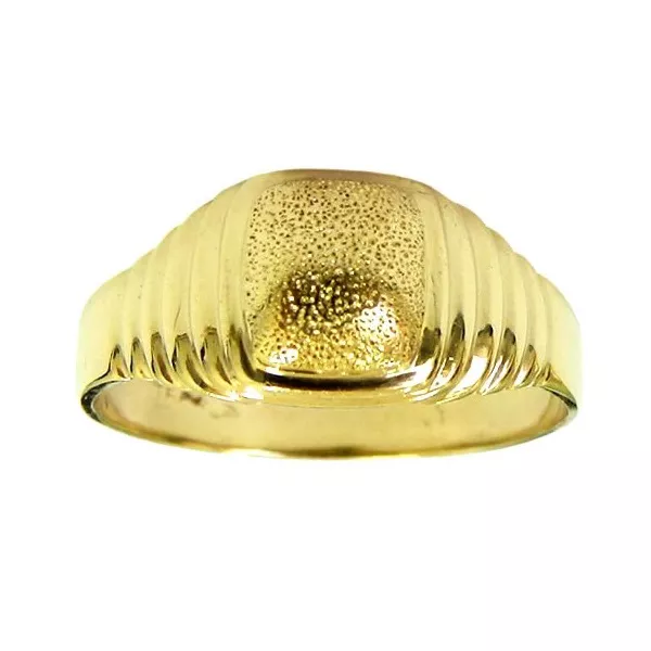 Anel em Ouro 18K Polido e Fosco