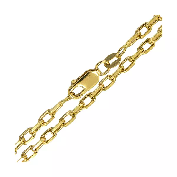 Corrente em Ouro 18K Masculina Maciça 80cm
