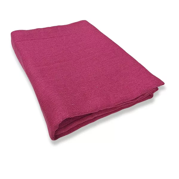 Manta de Algodão Multiuso p/ Cama, Sofá Rosa Pink 2,30m x 1,55m
