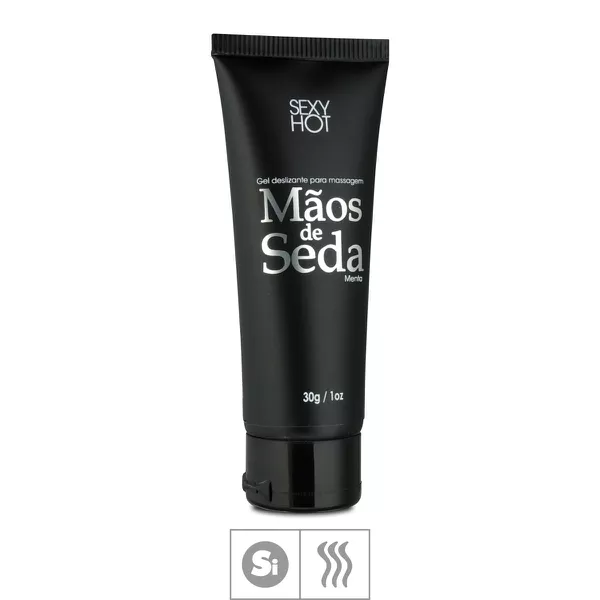 *PROMO - Gel Siliconado Mãos de Seda 30g Validade 05/25 (CO236-ST822). - Menta