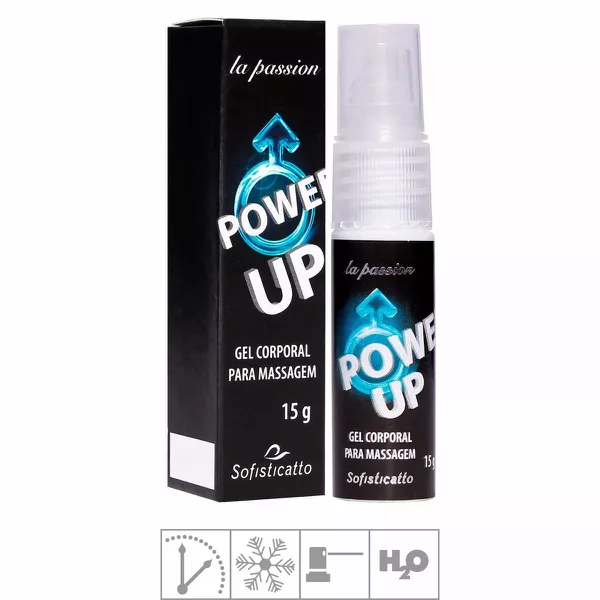 **Retardante La passion Power Up 15g (17170) - Padrão