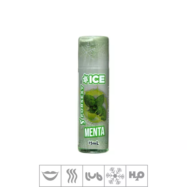 *PROMO - Gel Comestível For Sexy Ice 15ml Validade 10/24 (ST731) - Menta