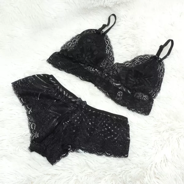 Conjunto Cindy (DR4506). - Preto