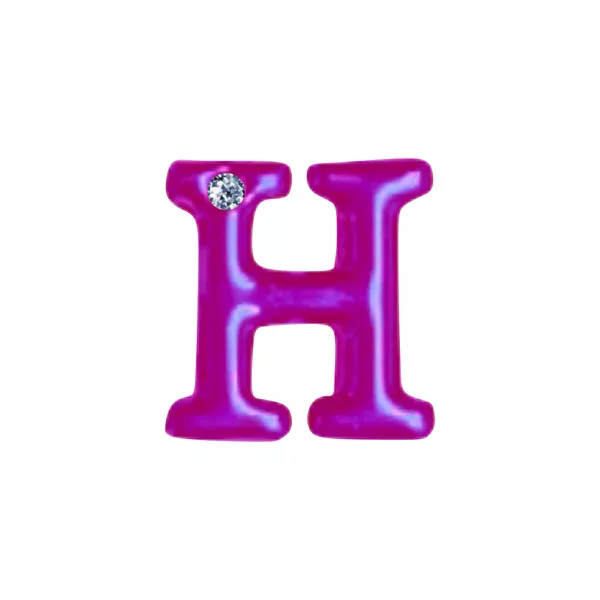 Letras Para Personalização Rosa (HA180R) - H