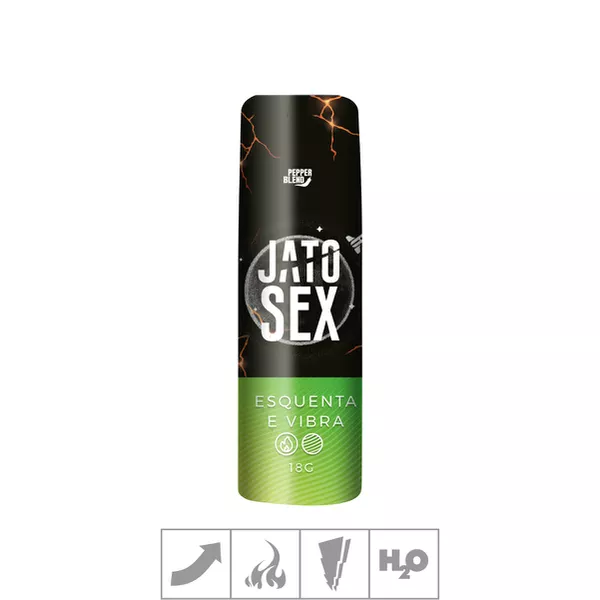 Excitante Unissex Jato Sex Esquenta e Vibra 18g (PB155) - Padrão