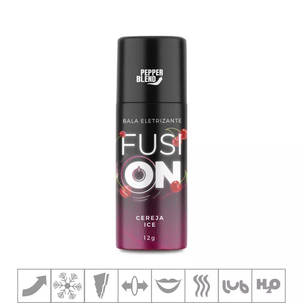 *PROMO - Excitante Unissex Beijável Fusion 12g Validade 06/25 (ST751) - Cereja Ice