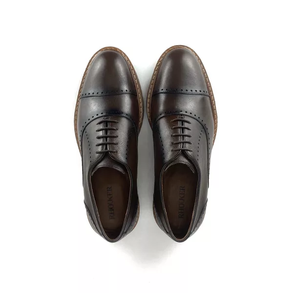 SAPATO MASCULINO OXFORD BROGUE BROWN - RHOUKER | Rhouker
