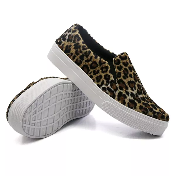 Slip On Liso Onça DKShoes Animal Print