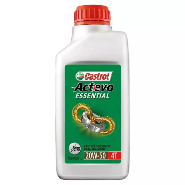 Óleo Lubrificante Essential Actevo 4T 20W50 1L Para Motos (3419247