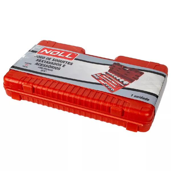 LOCKFIELD EQUIPMENT WT-40 FT-40 ウォルナット Jogo de Soquetes Sextavados 3/4'' - 21 Peças (405,0118) - Noll