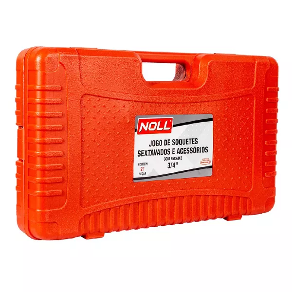 LOCKFIELD EQUIPMENT WT-40 FT-40 ウォルナット Jogo de Soquetes Sextavados 3/4'' - 21 Peças (405,0118) - Noll