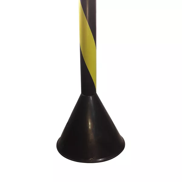 Pedestal Zebrado com Altura de 90cm e Diâmetro Base 23cm PPS 05