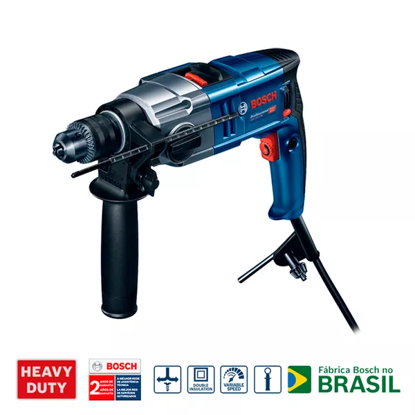 Furadeira de Impacto Bosch GSB 20-2 RE 800W 127V | Ritec Máquinas