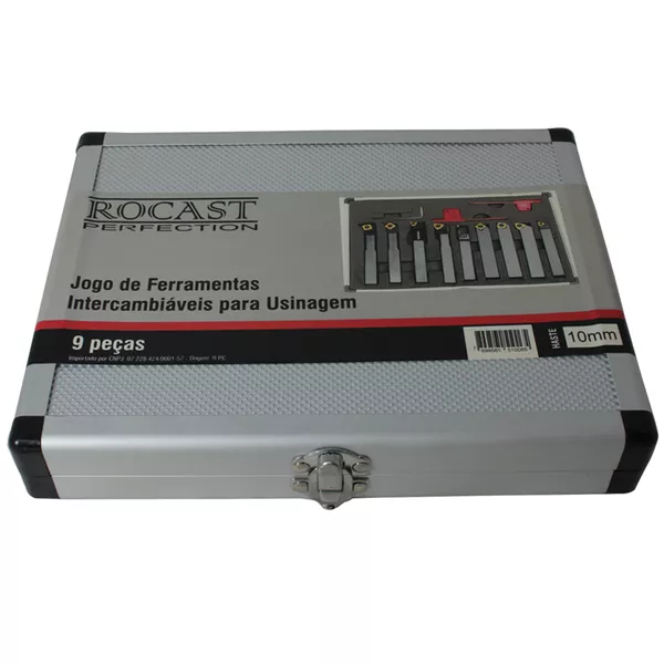 Jogo de Ferramentas Intercambiáveis 9 peças MD 10mm 304,0007