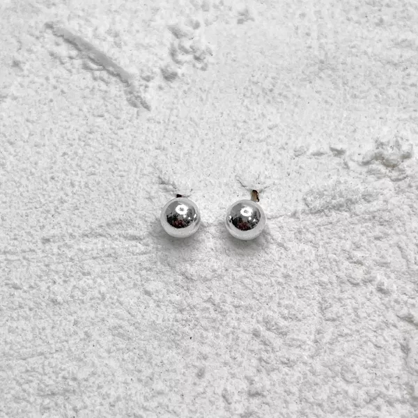 Brinco Bola 6x6mm Prata 925
