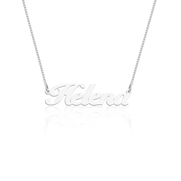Colar Personalizado Nome Prata 925